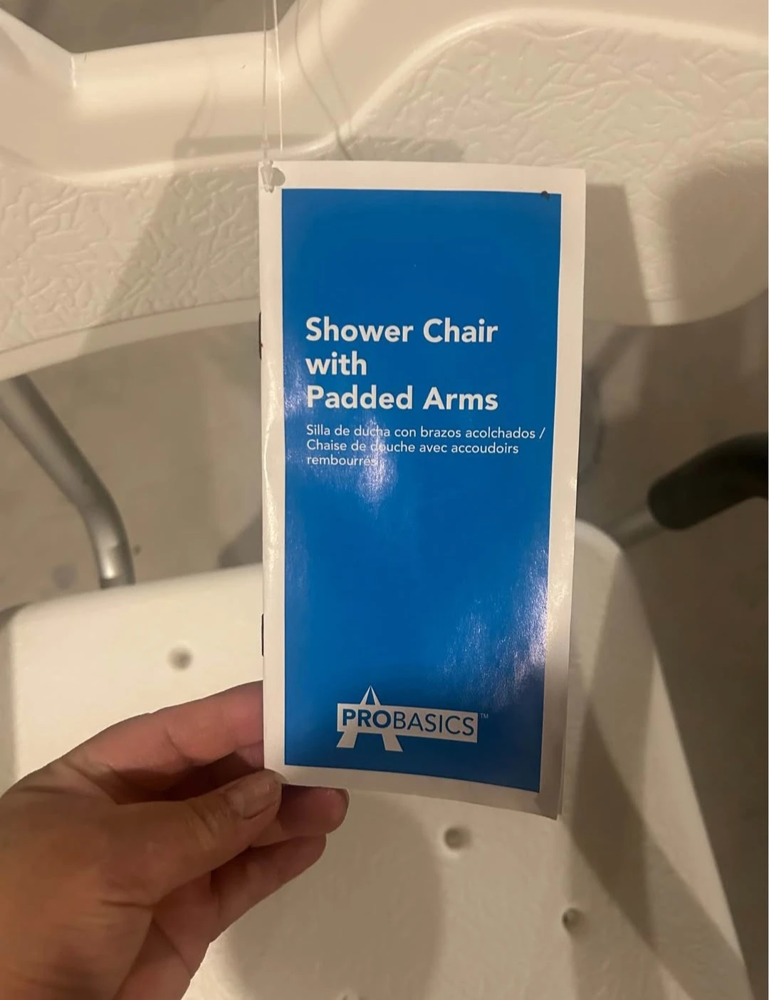 ProBasics Shower Chair with Padded Arms - photo 2