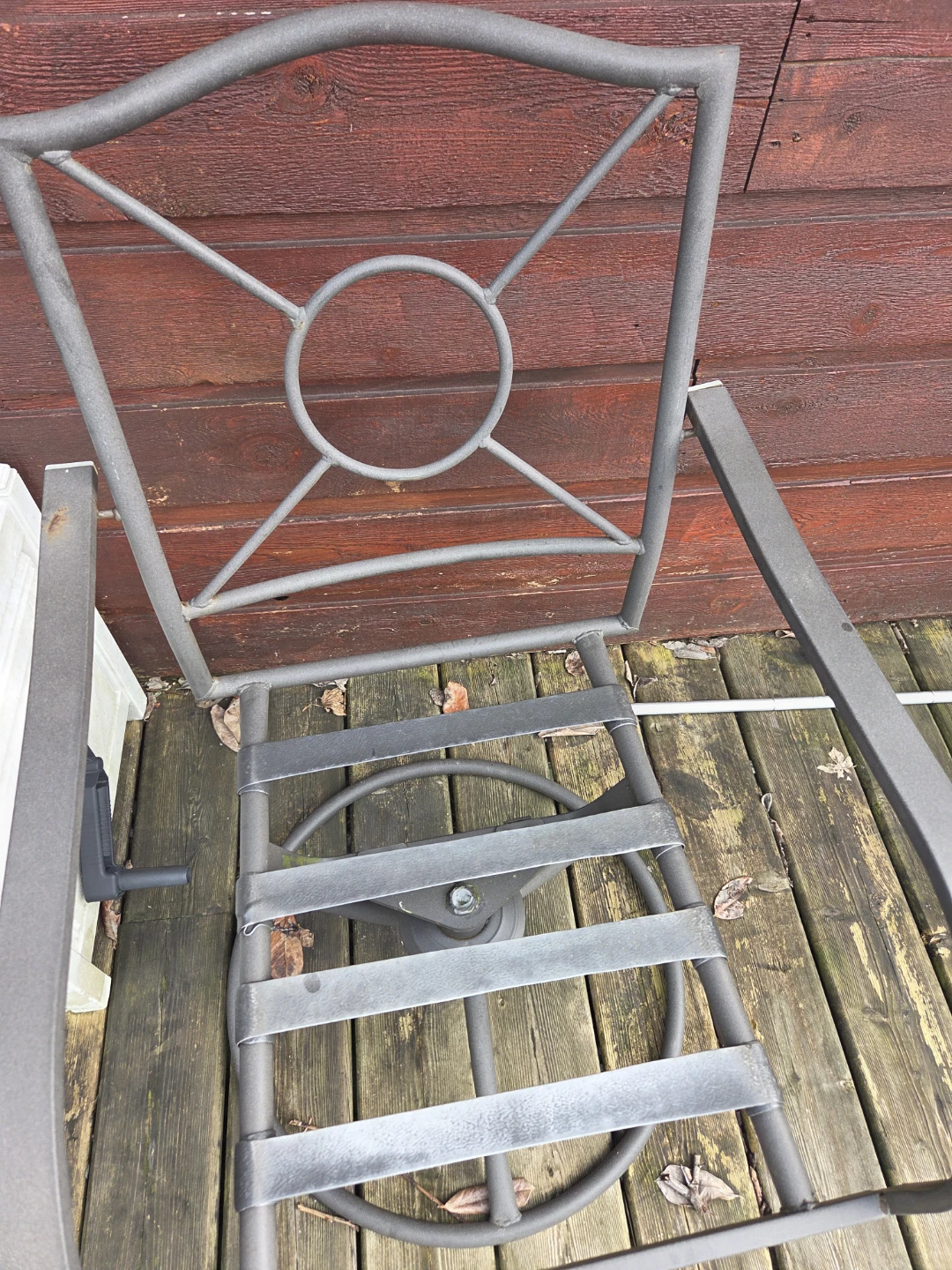 Outdoor Metal Patio Chairs (Set of 5