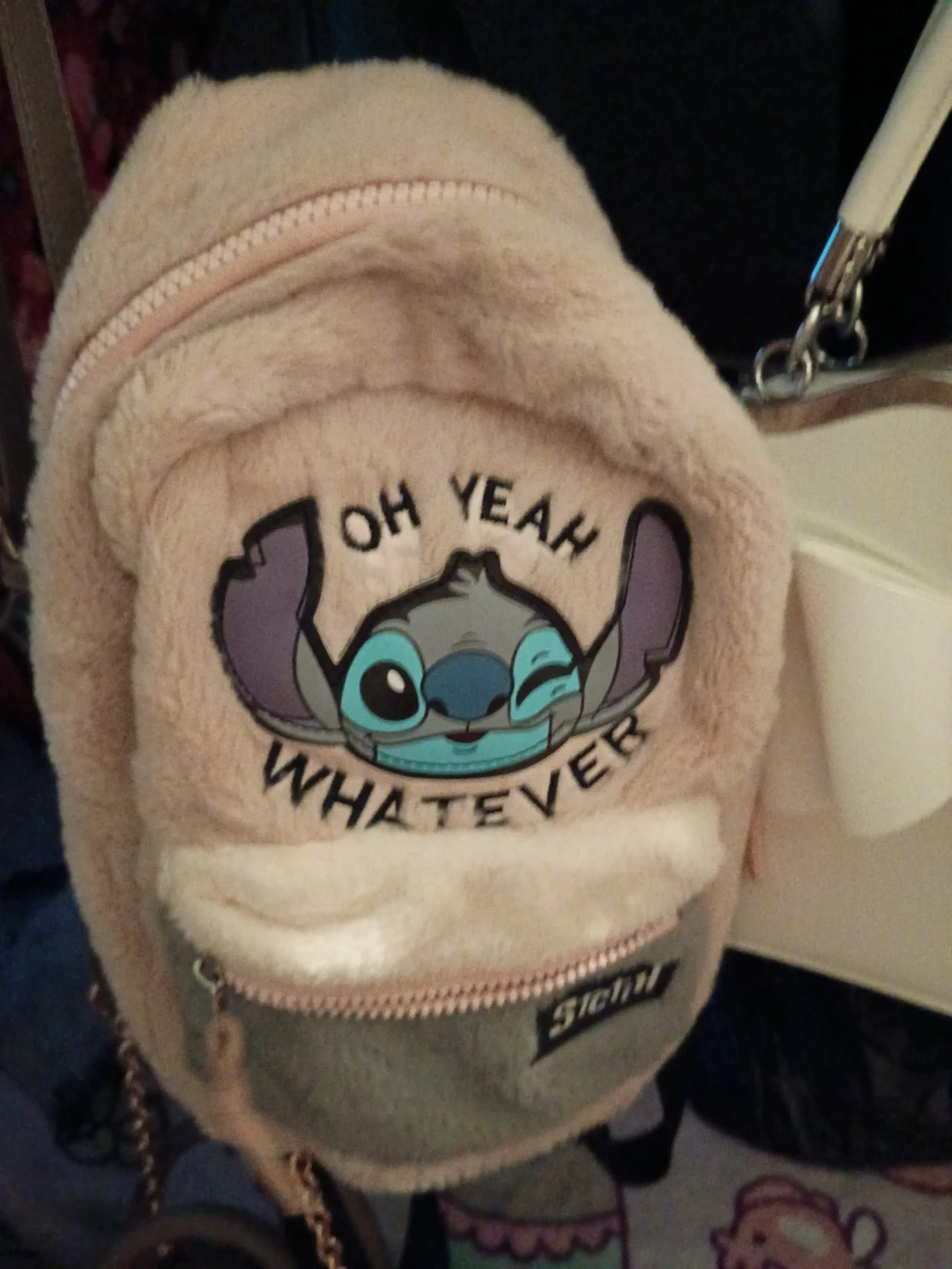 Stitch "Oh Yeah Whatever" Plush Mini Backpack - photo 2