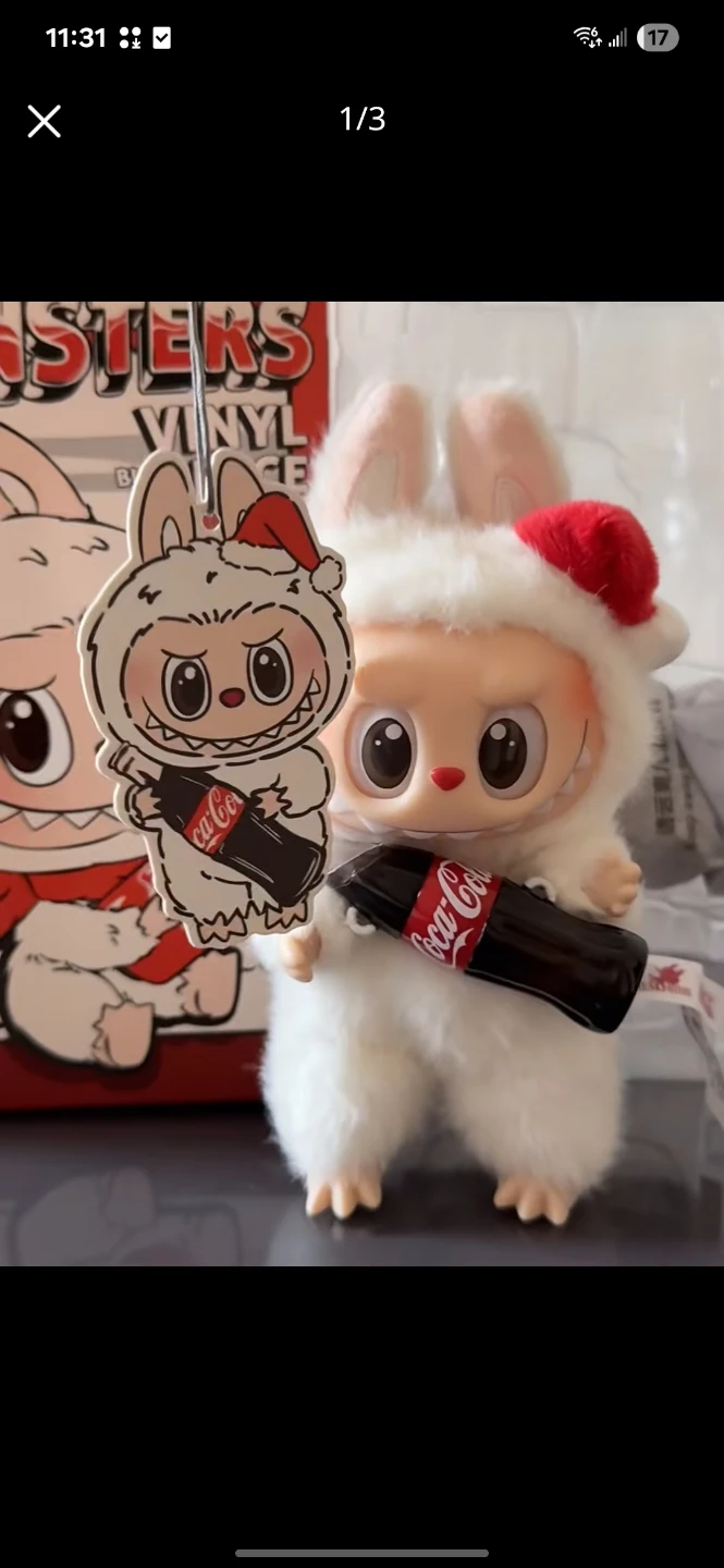 The Monsters Coca-Cola Vinyl Blind Box Figure