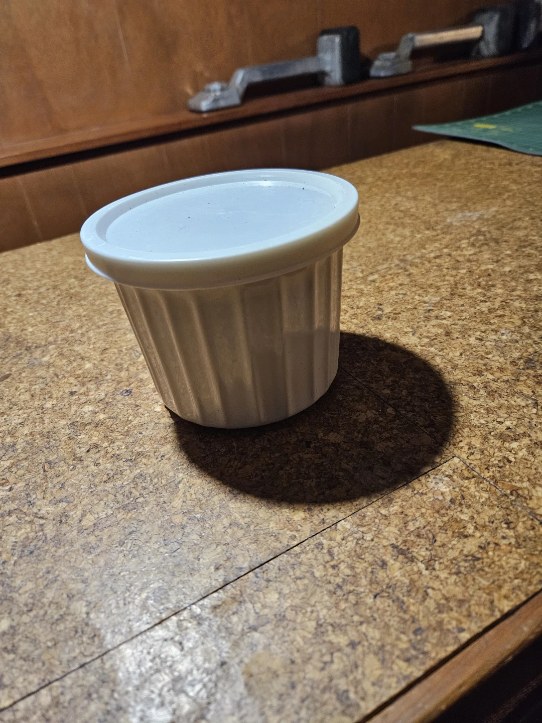 White Ramekin with Lid - photo 2