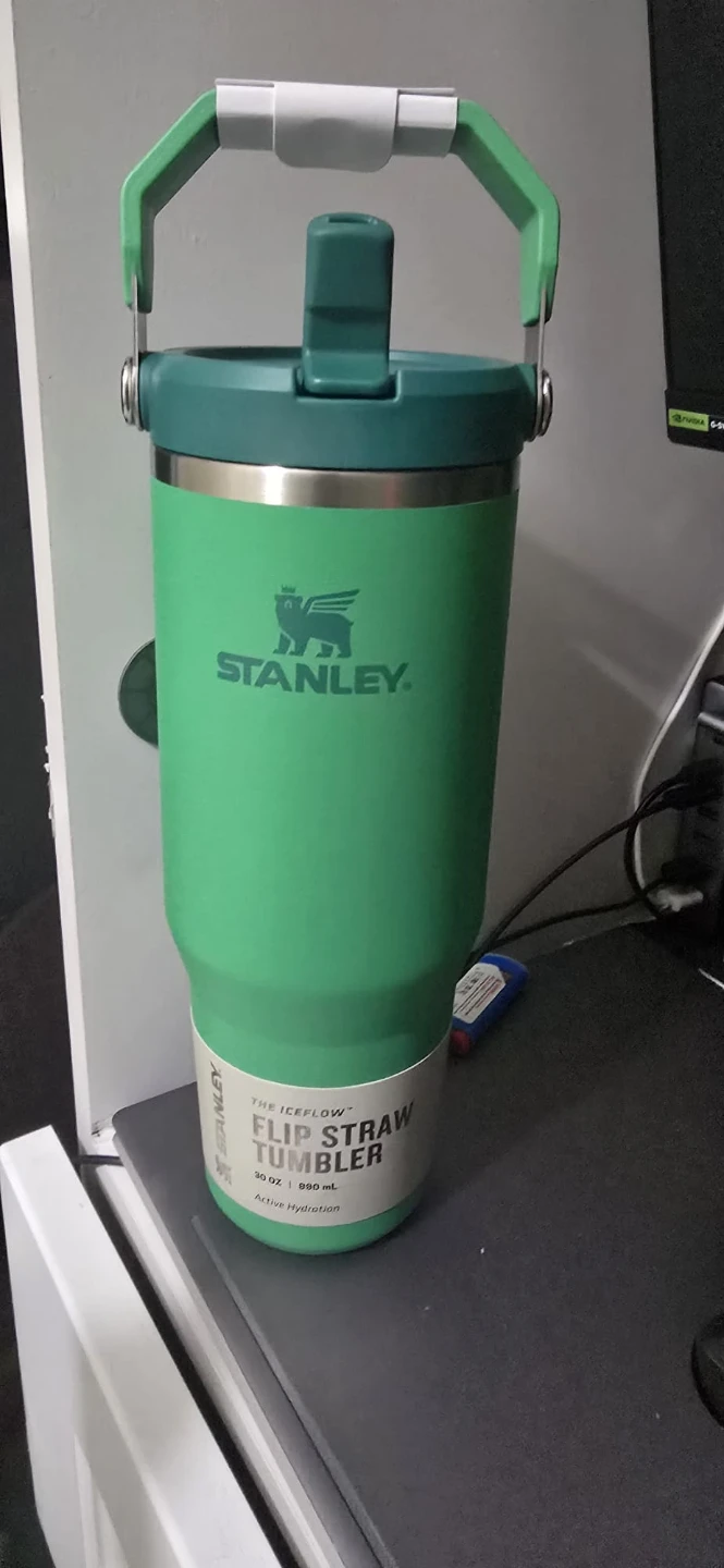 Stanley The IceFlow Flip Straw Tumbler - Green 30 oz