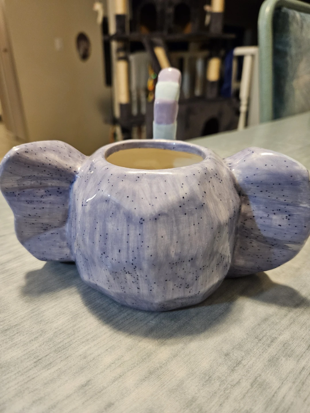 Elephant shaped ceramic planter 🧡 - photo 3