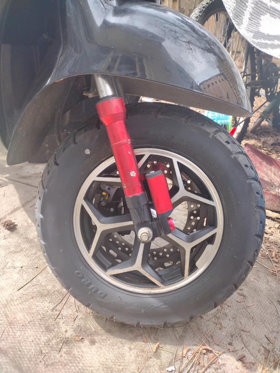 E-bike Black Moped - photo 4