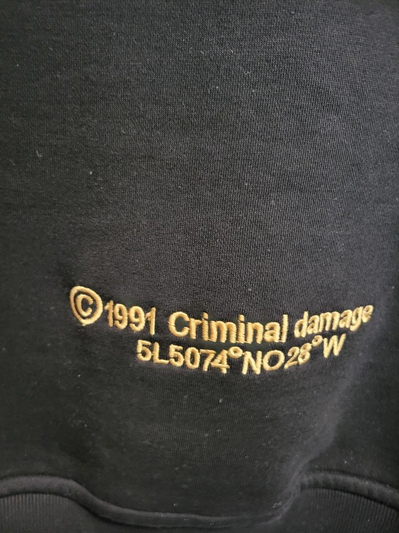 Gucci Criminal Damage Black Dragon Embroidered Hoodie XXL - photo 4