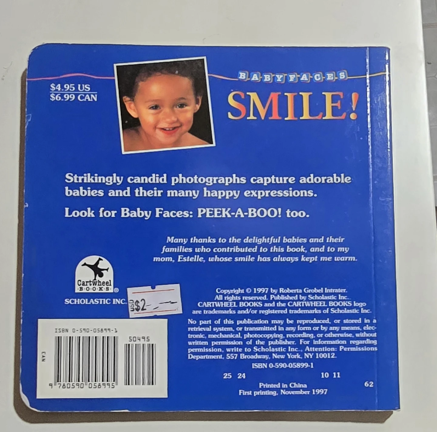 Baby Faces Smile! Board Book by Scholastic - photo 2