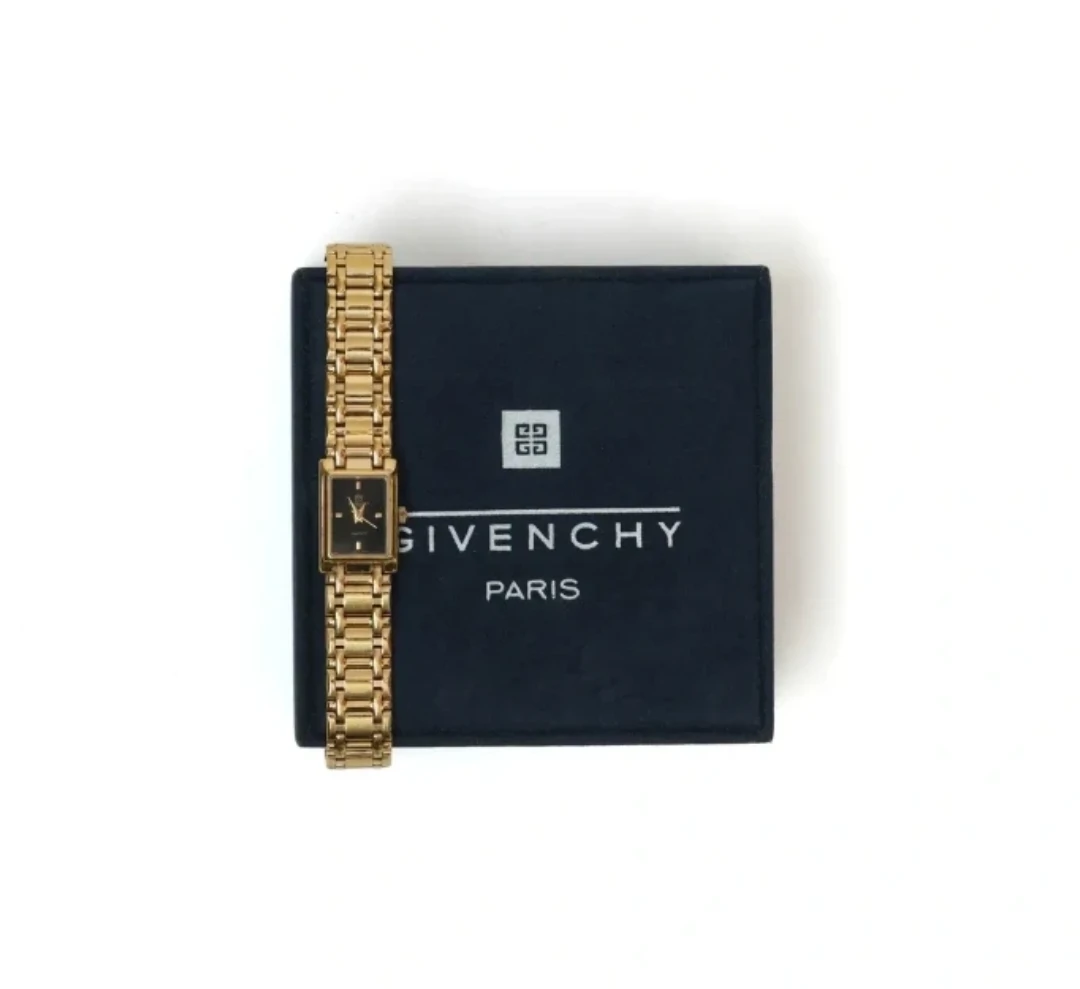 Rare 1990's Givenchy Paris Millésime Gold Plated Watch - photo 3