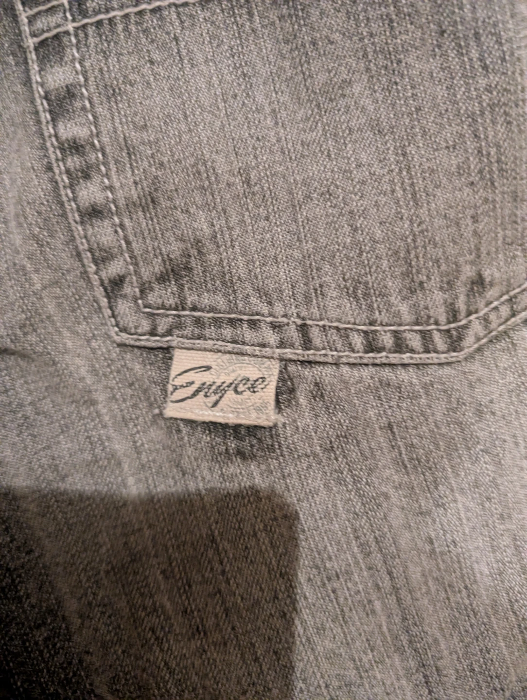 Enyce Grey Wash Denim Jeans - photo 3