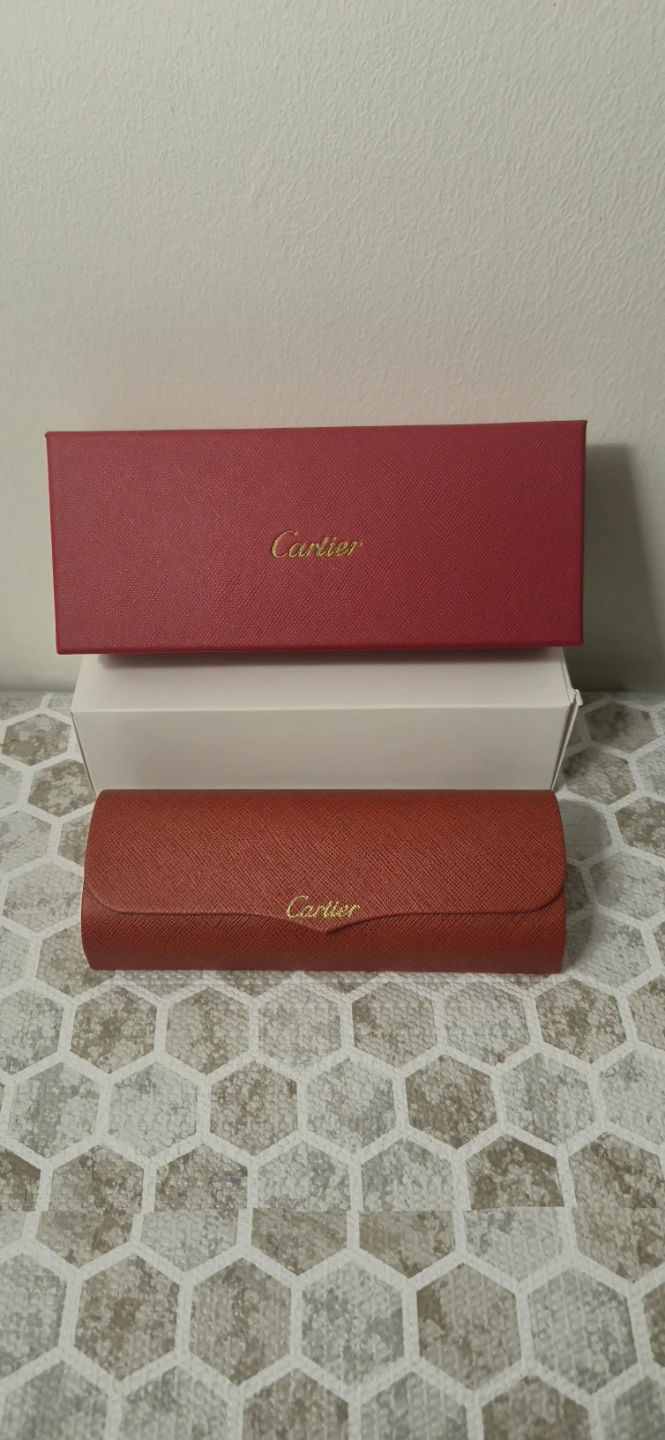 Cartier Rimless Sunglasses with Case and Box - photo 2