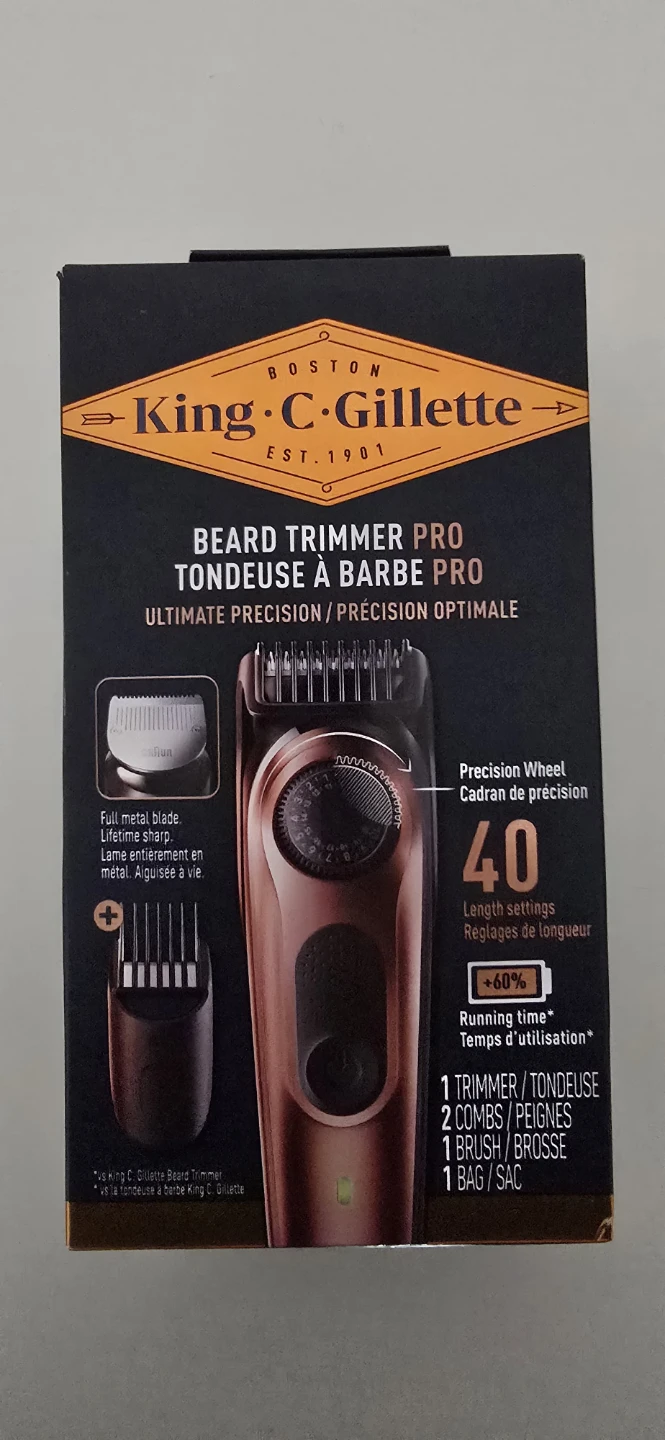 King C. Gillette Beard Trimmer Pro