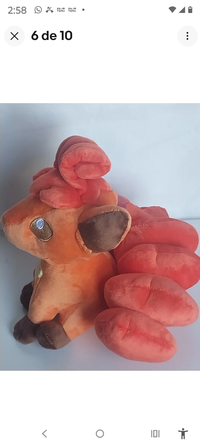 Pokemon Vulpix Rojo - photo 2
