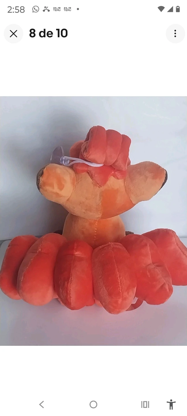 Pokemon Vulpix Rojo - photo 3