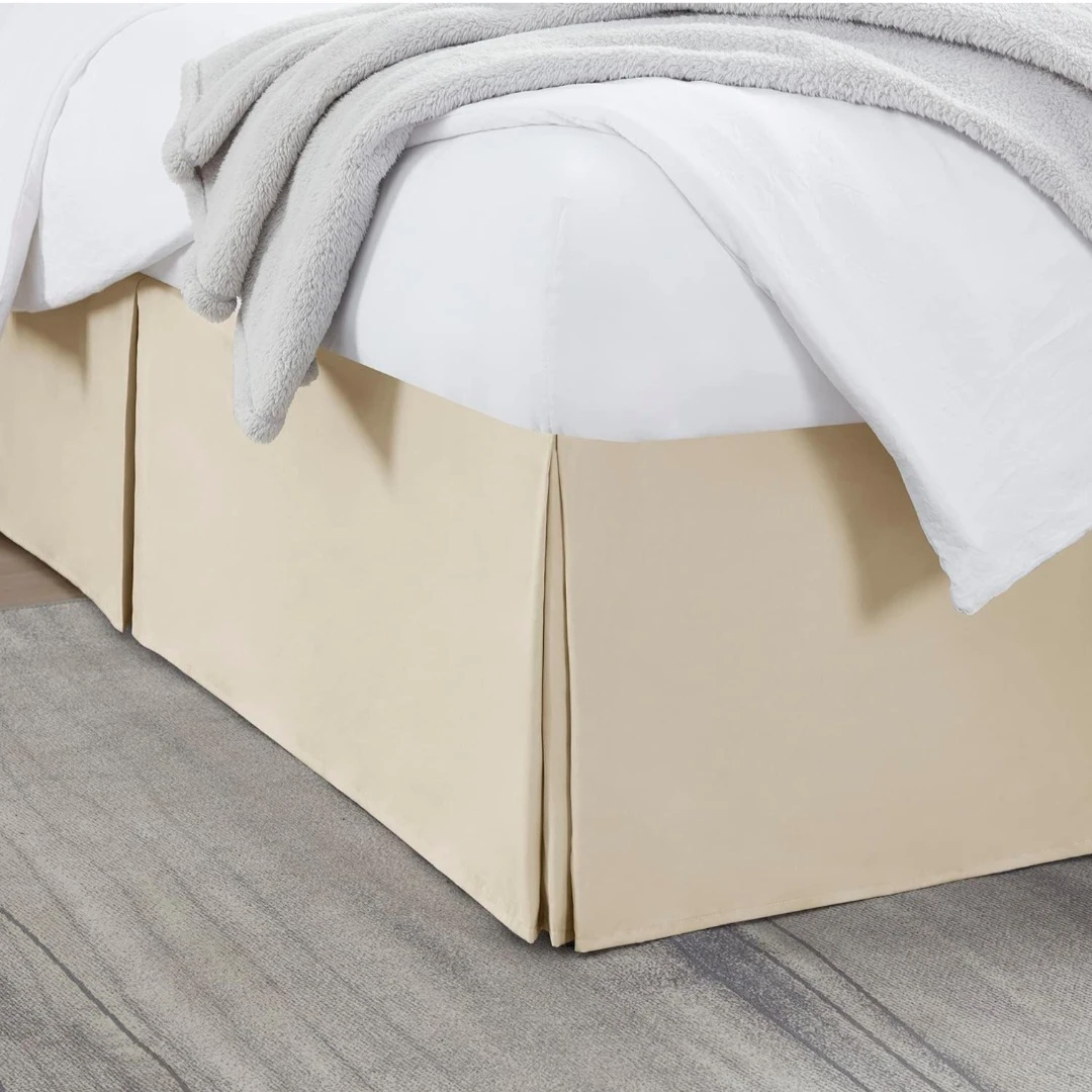 Nestl Bed Skirt Full Size 14" Tailored Drop - photo 4