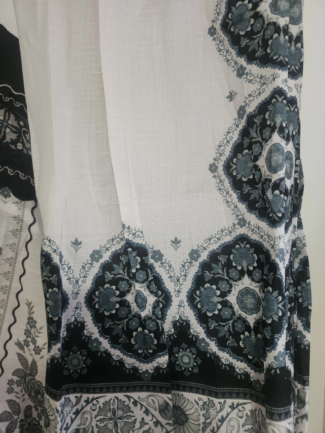 Ethnic Print Kurta and Pants Set - photo 3