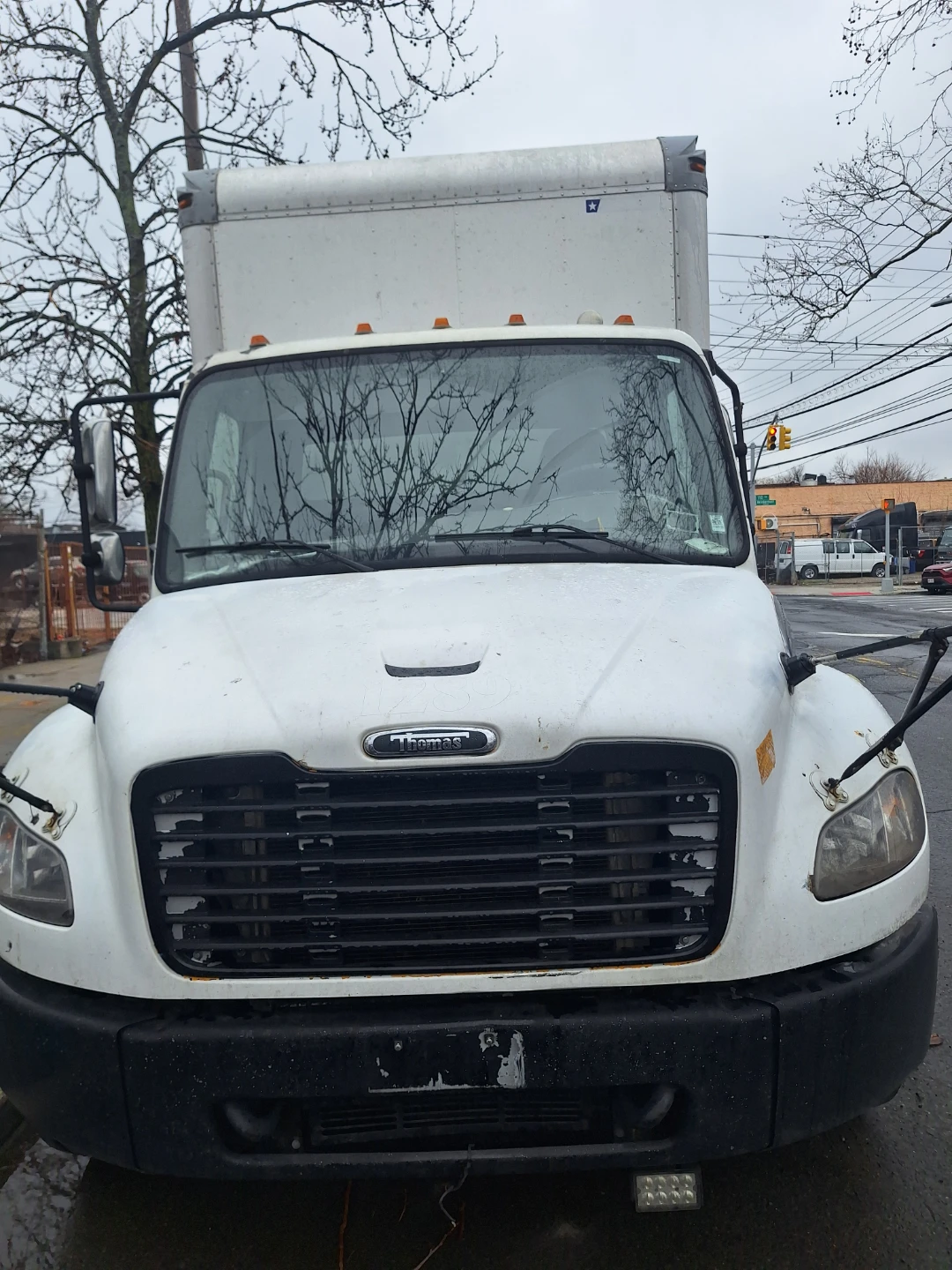 White Freightliner Box Truck - photo 2