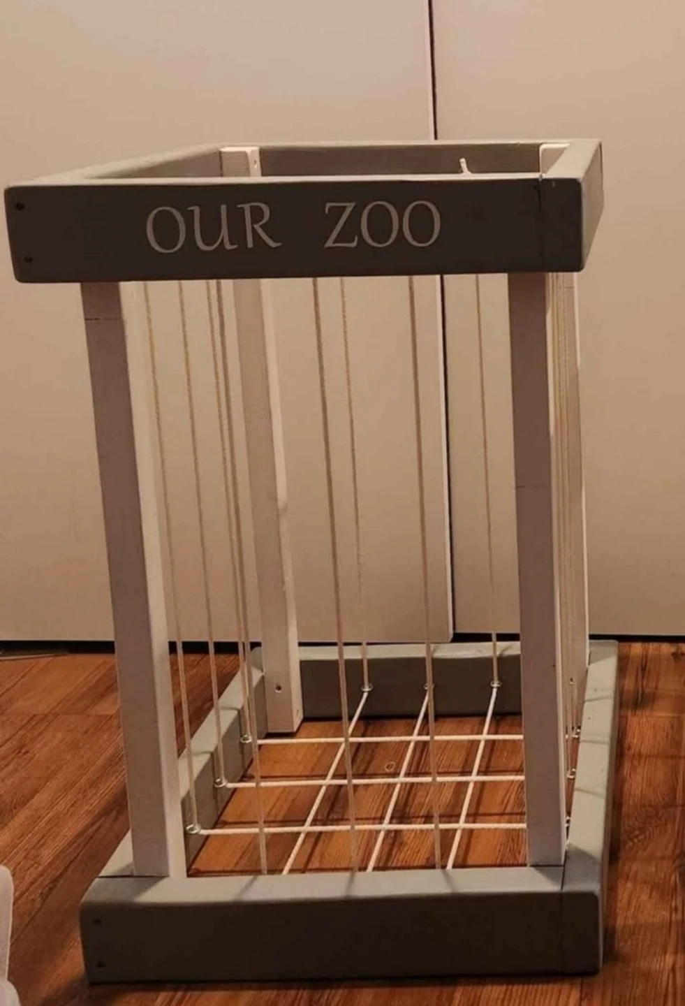 Wooden stuffy storage (zoo)