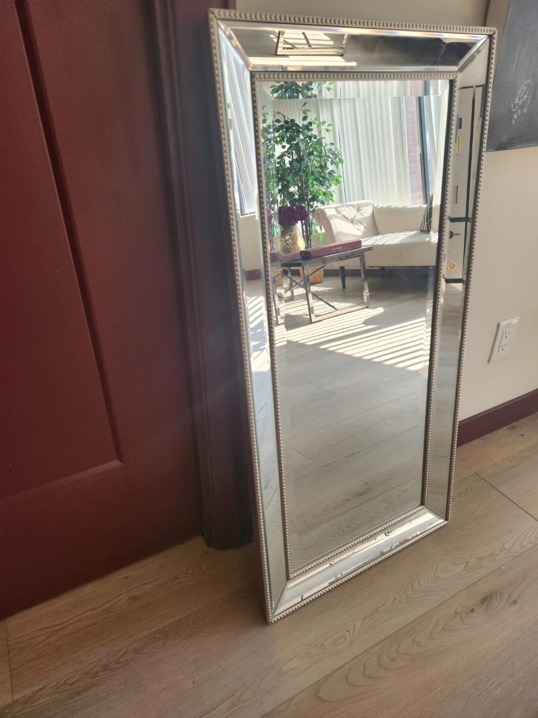 Ornate Framed Full Length Mirror