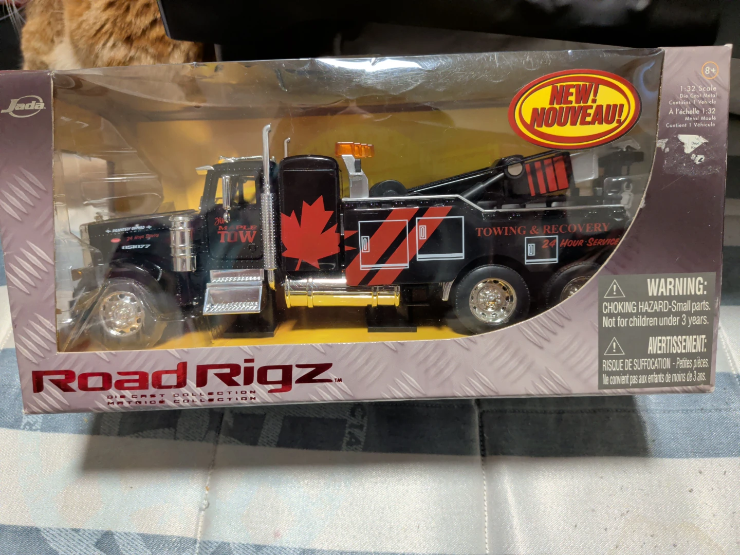 Jada Road Rigz Maple Tow Truck 1:32 Scale Die Cast