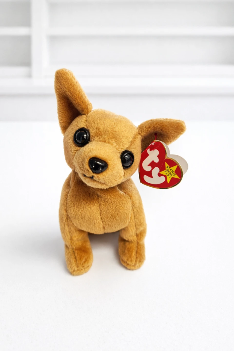 Vintage TY Beanie Baby – Tiny the Chihuahua (1999, w/ Tags)