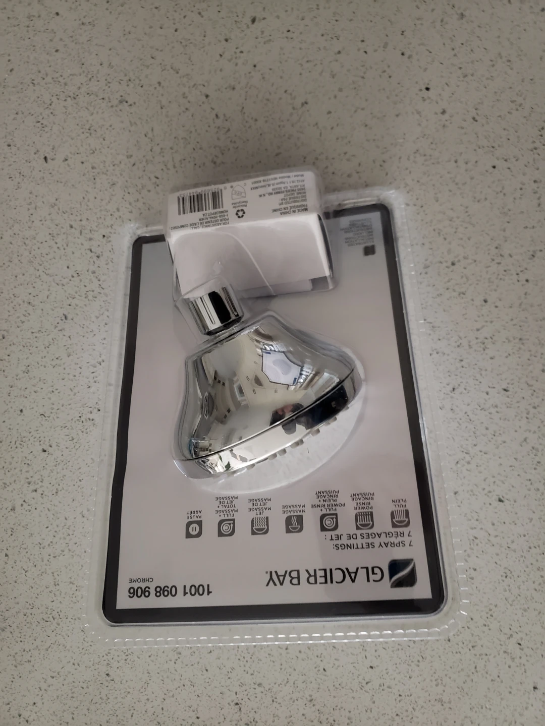 Glacier Bay Lavmere Fixed Round Showerhead - Chrome - photo 2