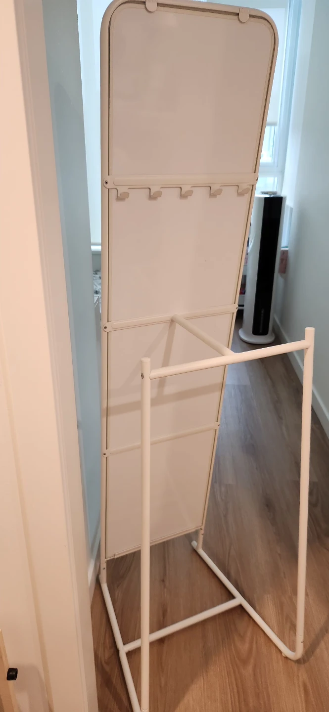 IKEA KNAPPER Standing Mirror White 48x160 cm - photo 2