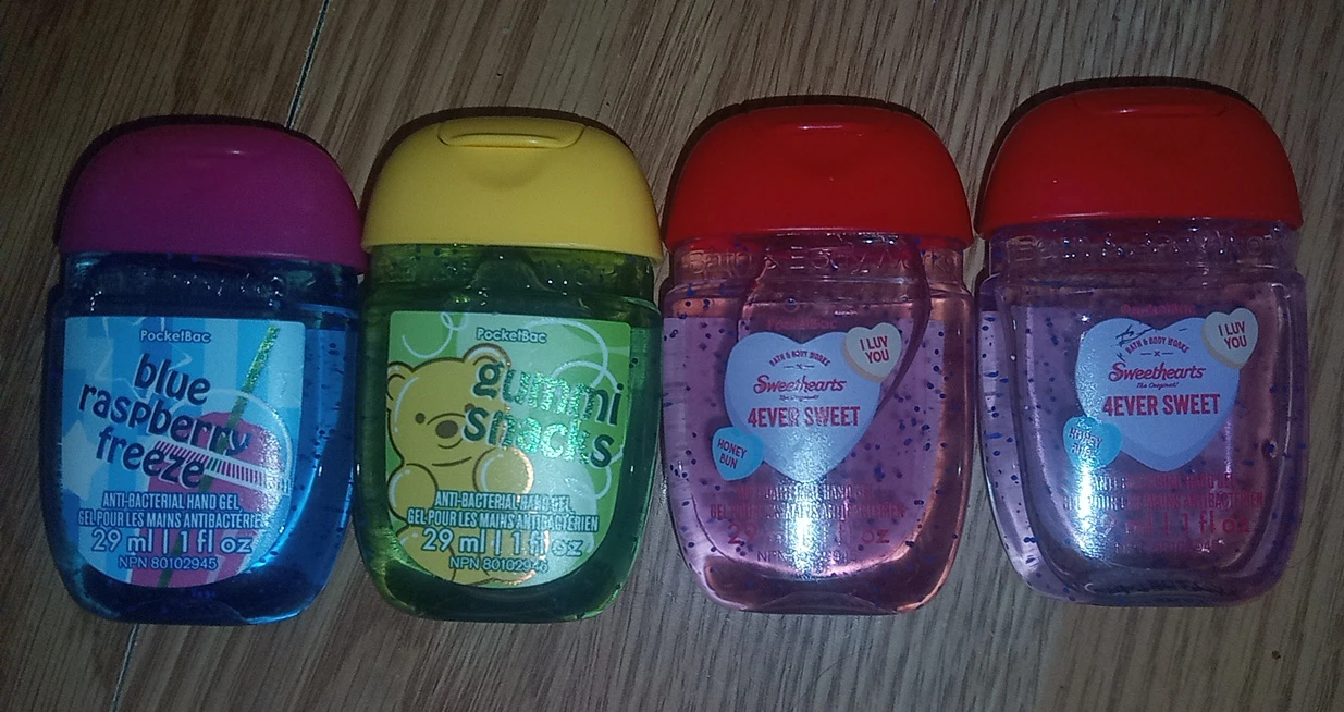 Candy Scented Bath & Body Works Hand Sanitizers
