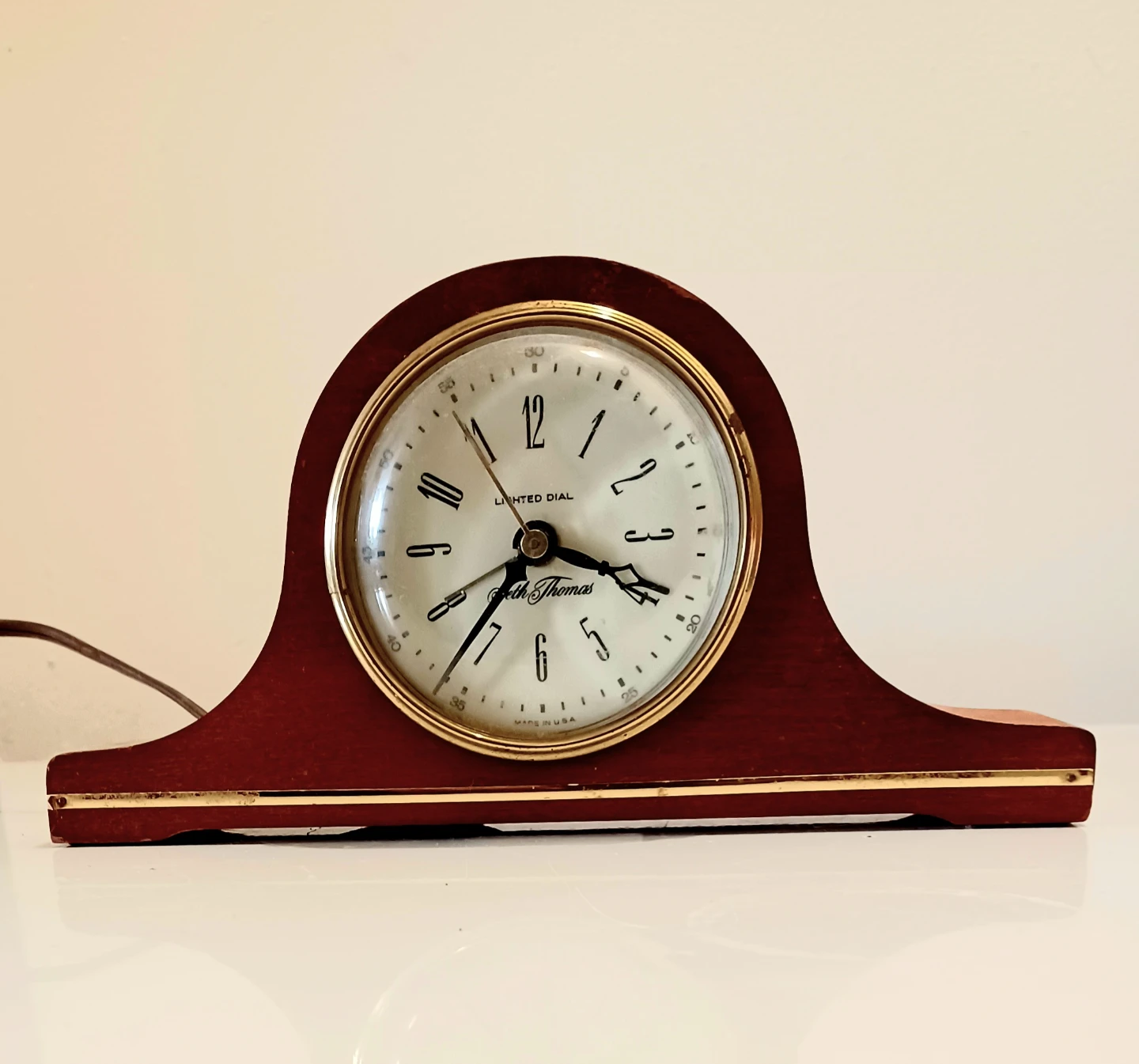 Unique Seth Thomas Electic Alarm Clock
