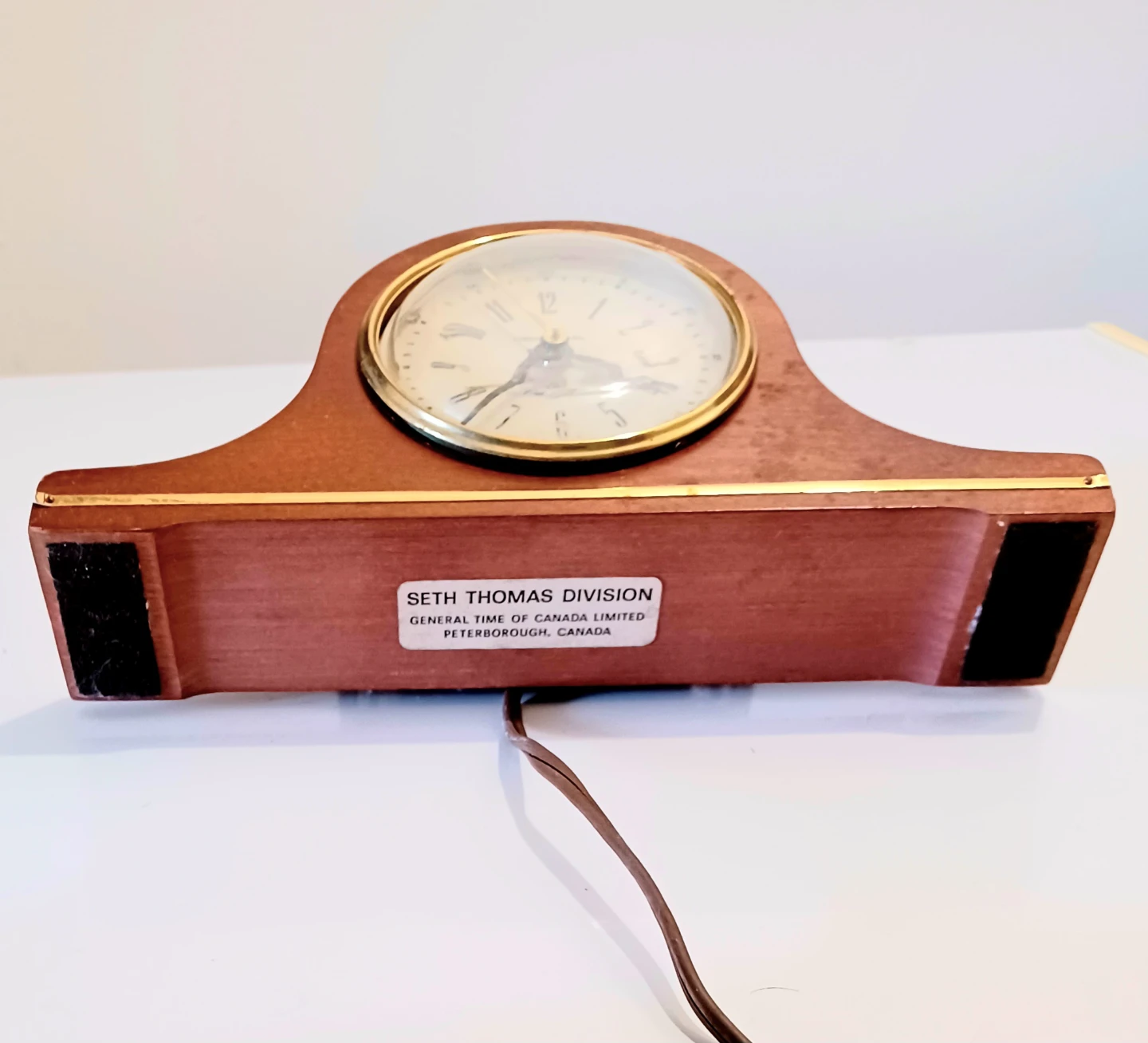 Unique Seth Thomas Electic Alarm Clock - photo 3