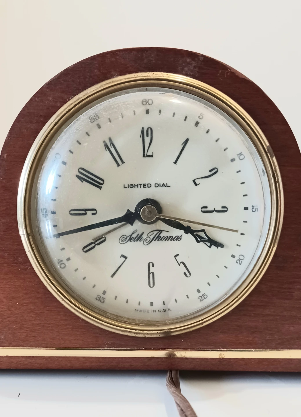 Unique Seth Thomas Electic Alarm Clock - photo 4