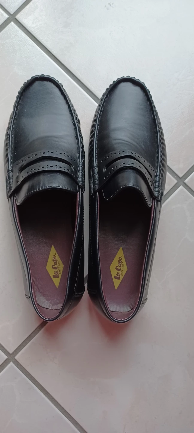 Lee Cooper Black Loafers - Size 7 - photo 2