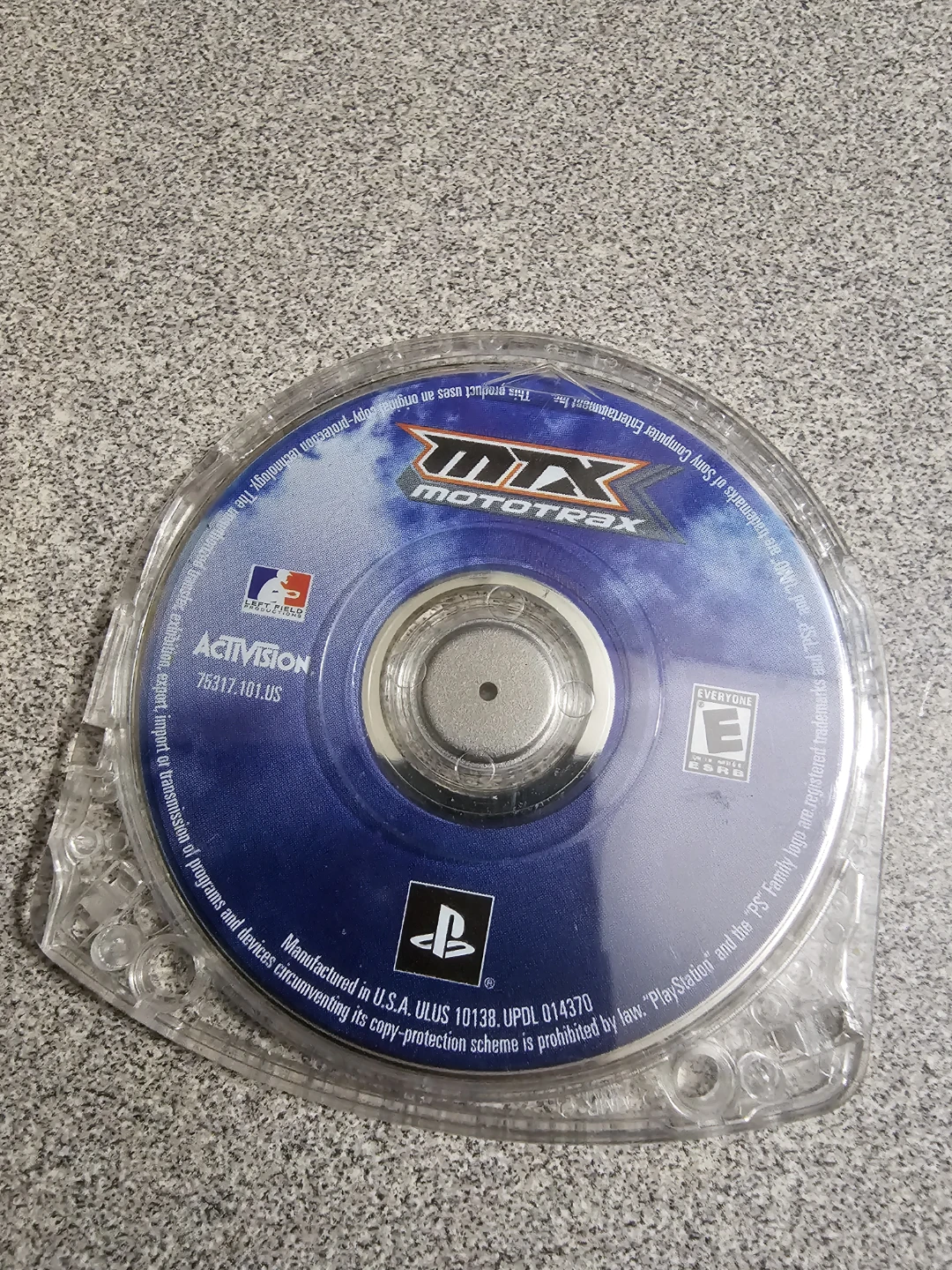 MTX Mototrax PSP Video Game