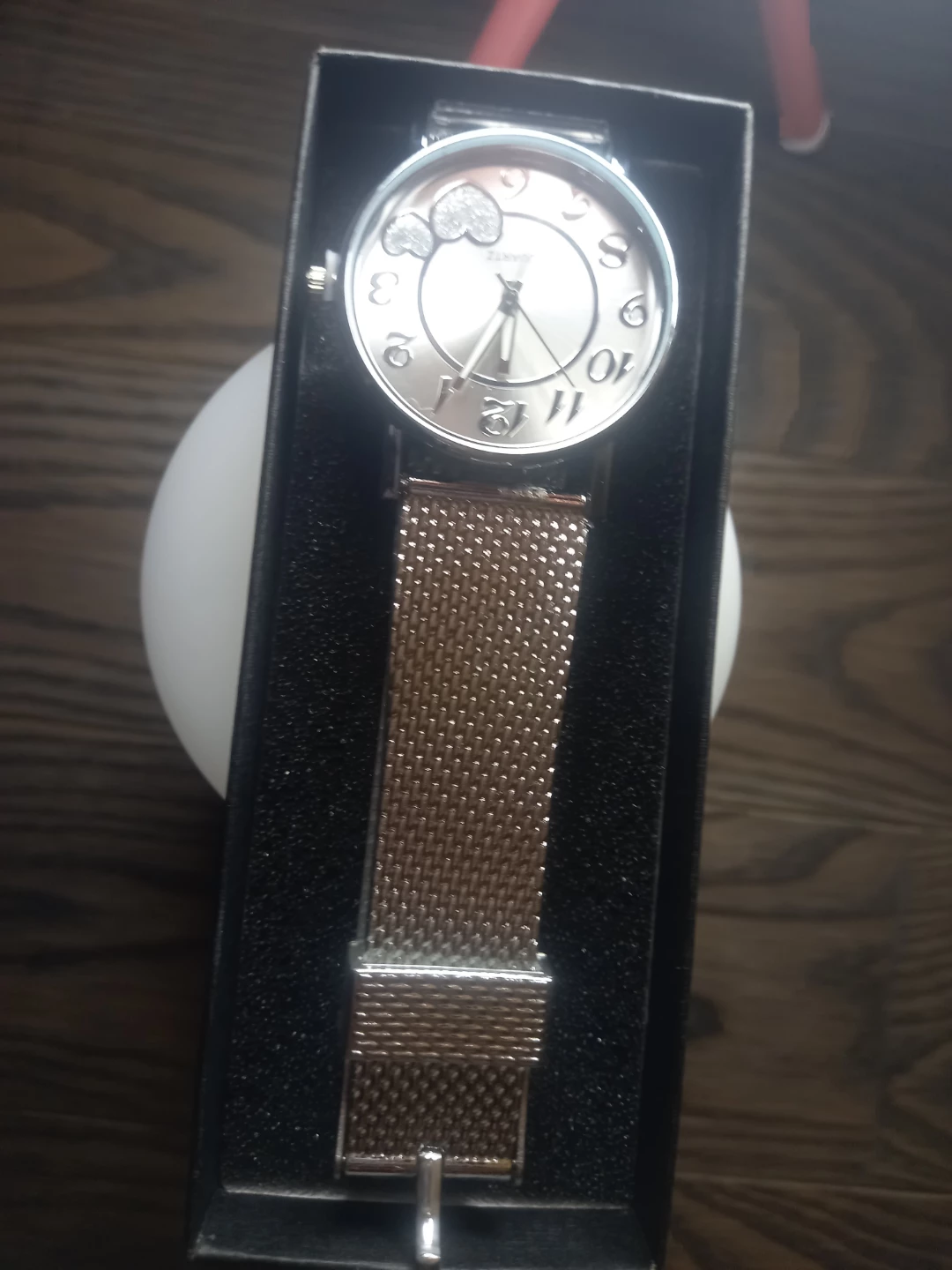 Women's Quartz Watch with Mesh Band - photo 4