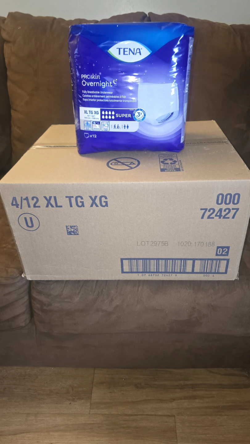 TENA ProSkin Overnight Underwear XL