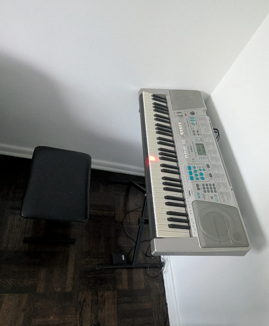 Casio Keyboard with Stand and Bench - photo 3
