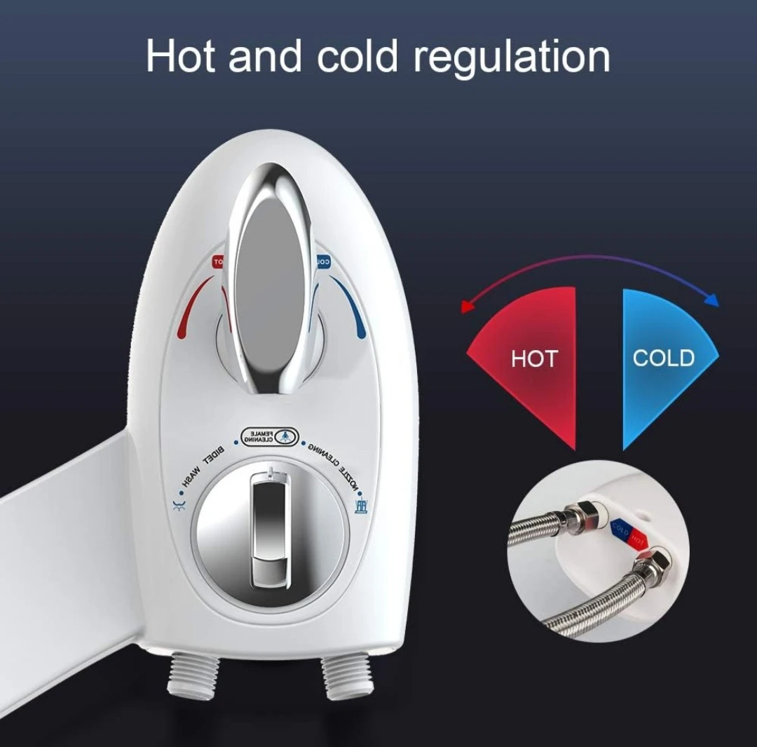 Bidet,PowerDoF EB8601 Self Cleaning Nozzle Hot&Cold Fresh ...
