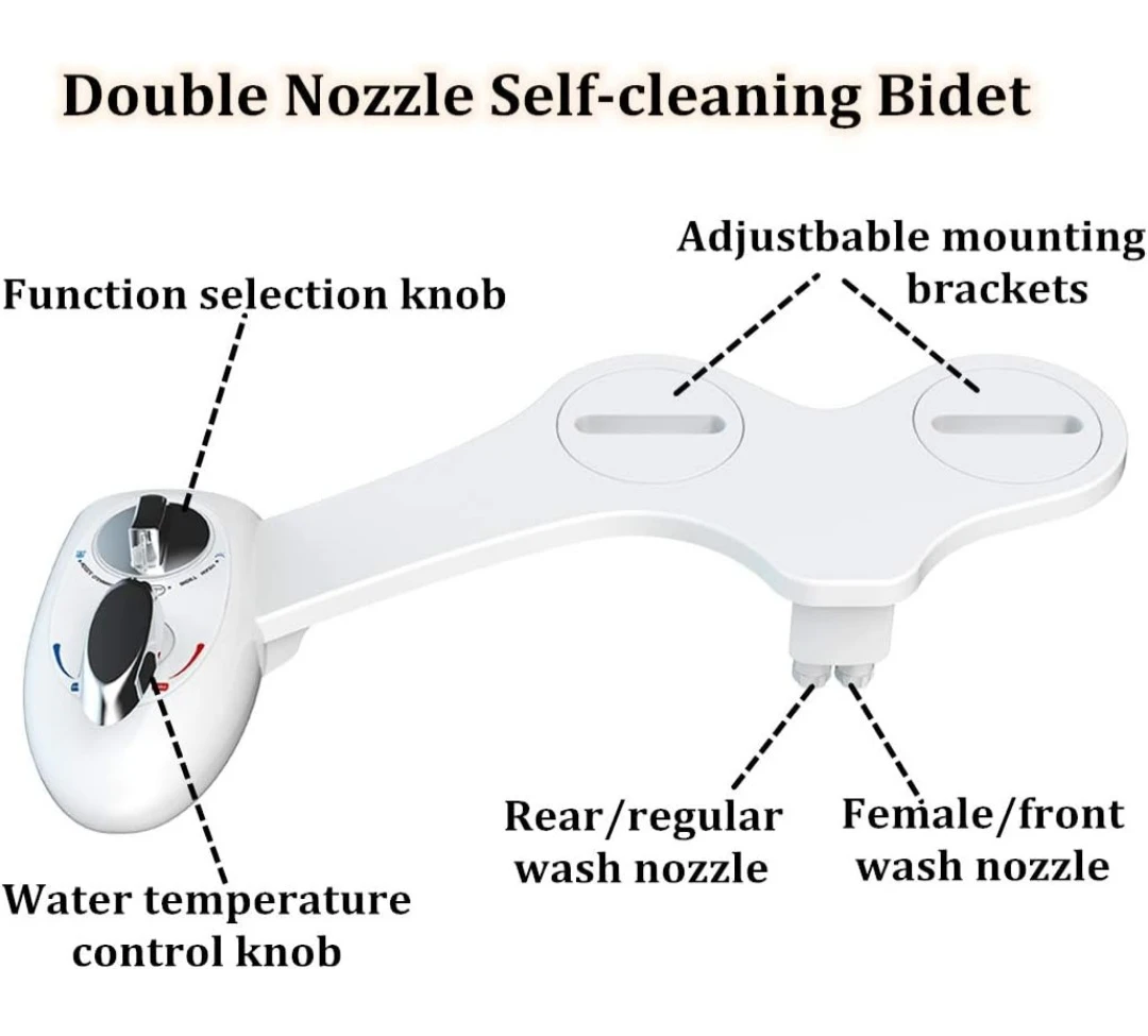 Bidet,PowerDoF EB8601 Self Cleaning Nozzle Hot&Cold Fresh ... - photo 2