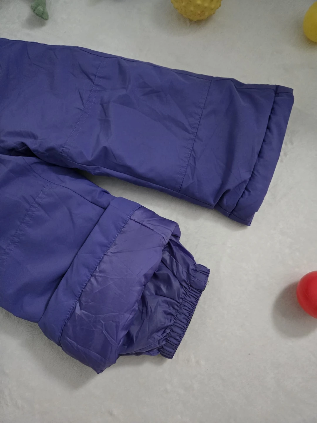 Gusti Kids Purple Snow Bib Overalls Size 3T - photo 2