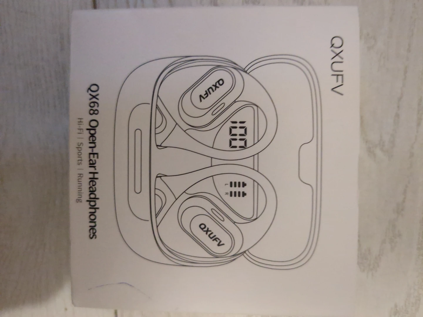QX68 multilingual Translation Open-Ear Headphones - photo 2