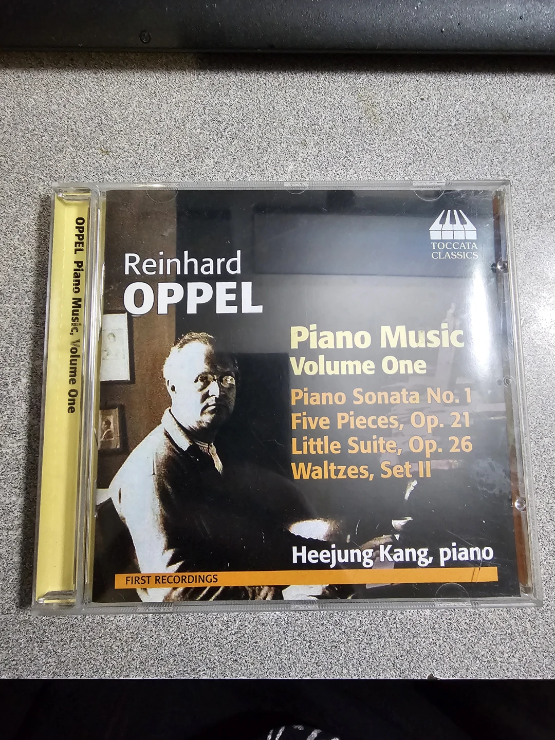 Reinhard Oppel Piano Music Vol. 1 CD