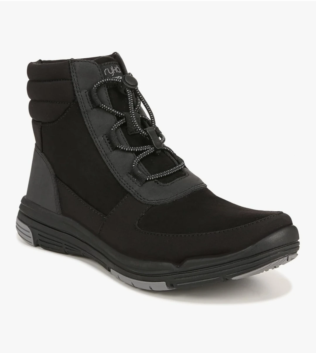Ryka Amanda Womens Boots Size 12 Black Comfort Walking Casual
