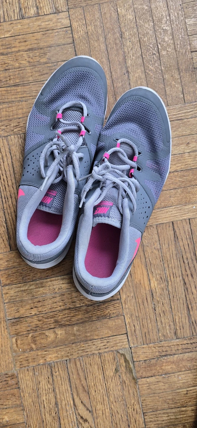Nike Women's Running Shoes Grey/Pink Size 11