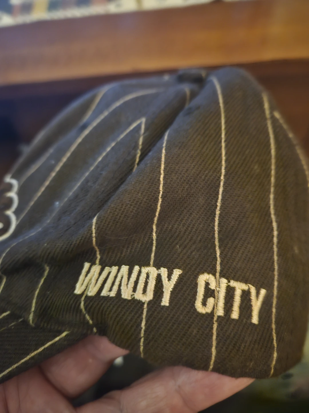 Chicago Windy City Pinstripe Baseball Cap - photo 4