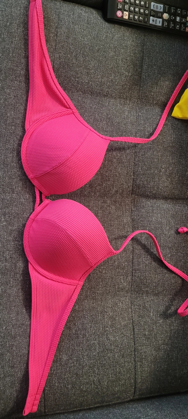 Abercrombie & Fitch Pink Swim Top