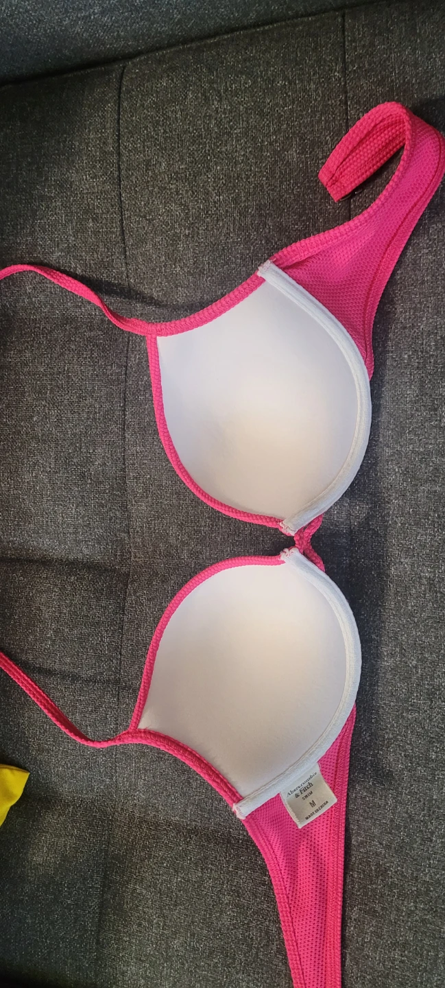 Abercrombie & Fitch Pink Swim Top - photo 2