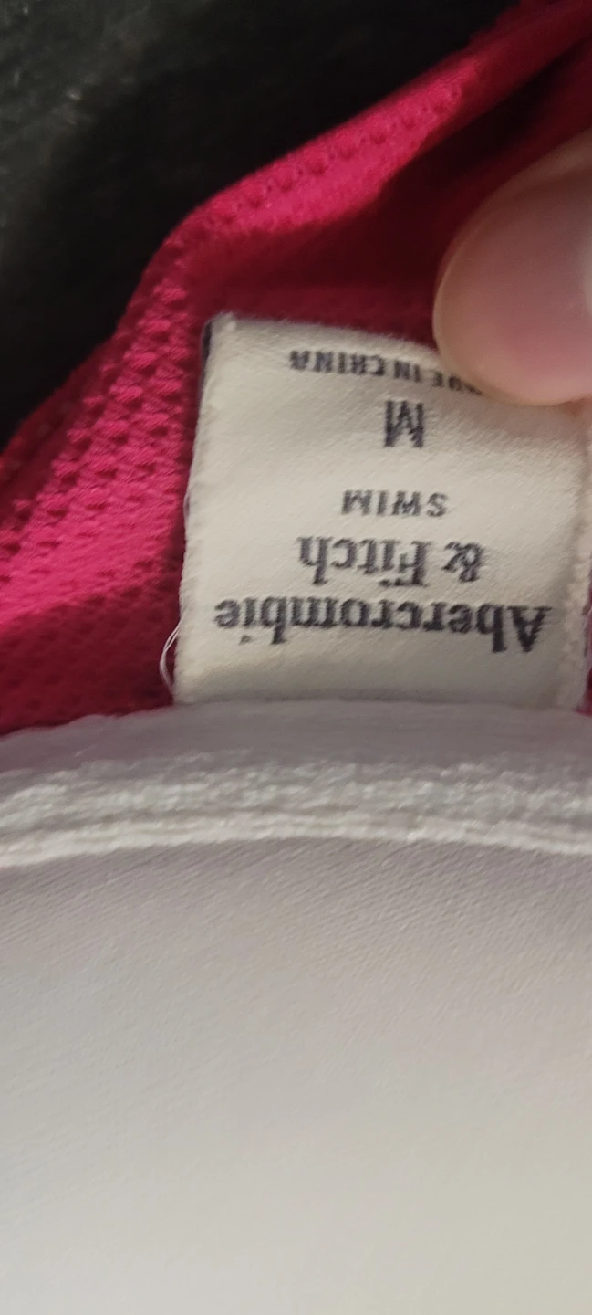 Abercrombie & Fitch Pink Swim Top - photo 3