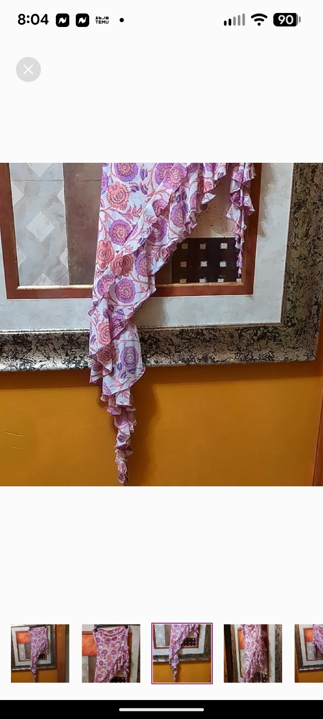 Free People Asymmetrical Ruffled Resort Blouse - photo 3