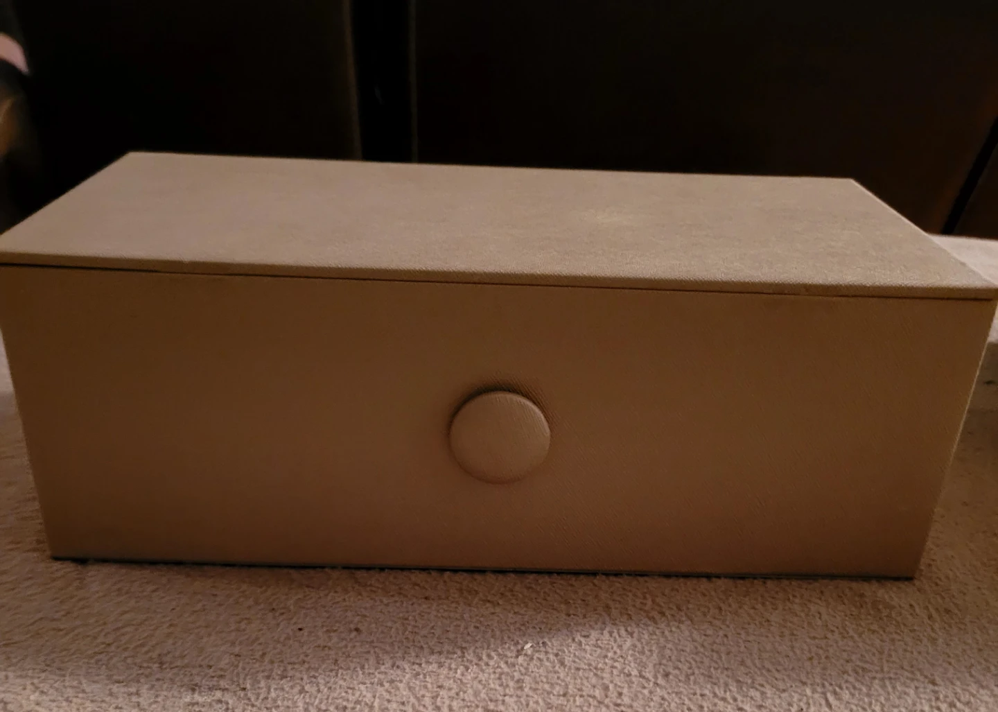 Tan Jewelry Organizer Box🧡 declutter