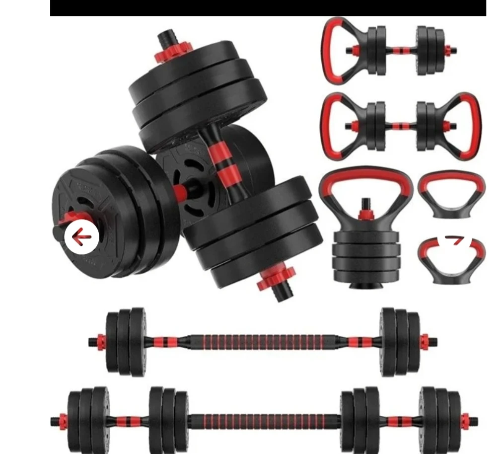 Adjustable Dumbbell and Barbell Set - photo 3
