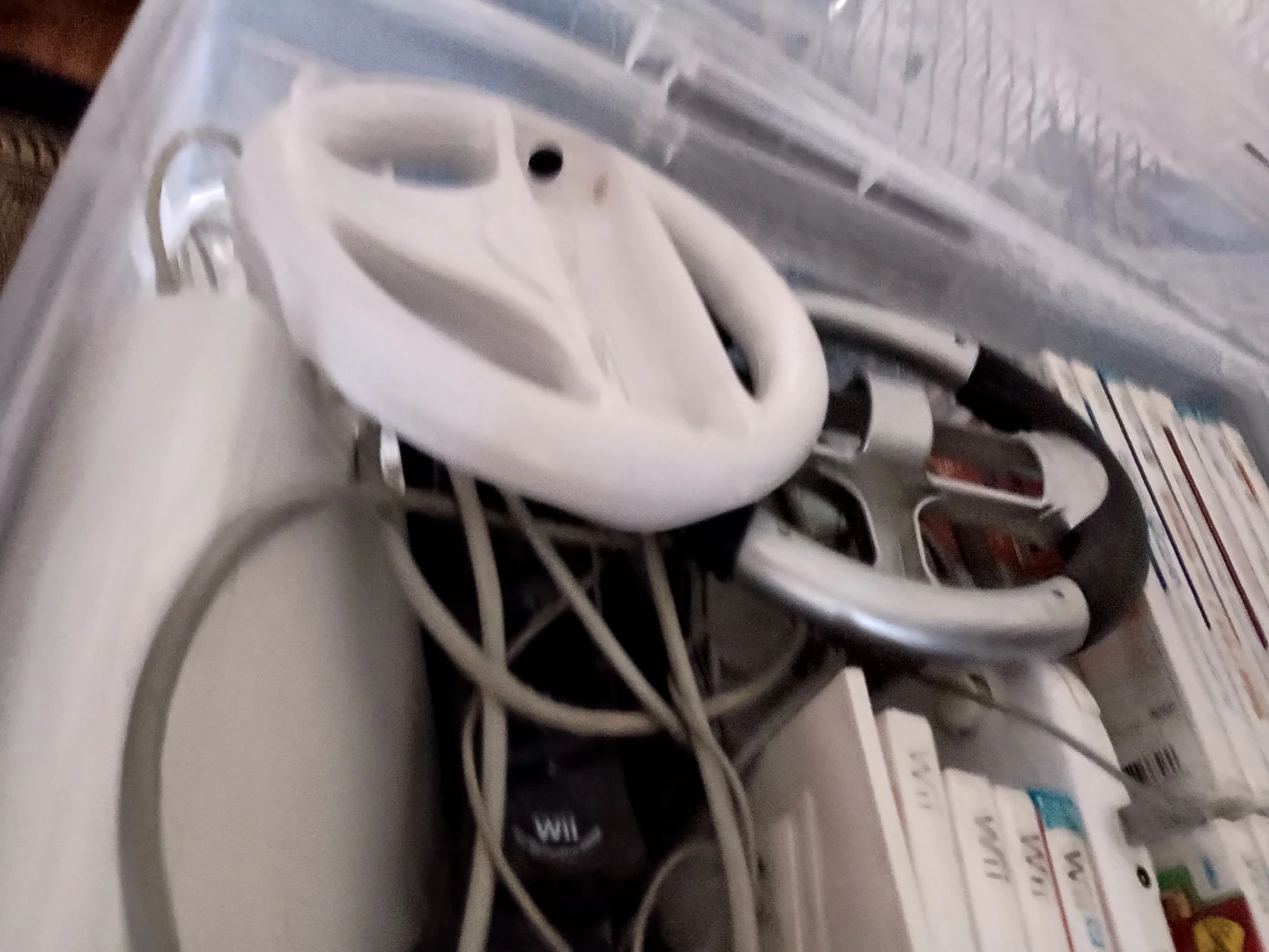 Wii Racing Wheel and Games REALLY CHEAP