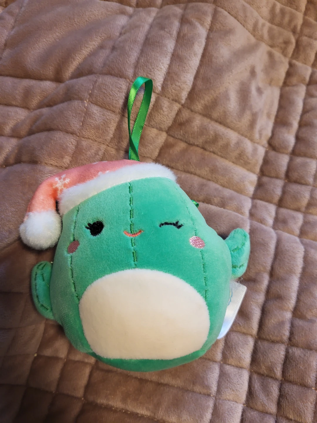 Squishmallow Christmas cactus